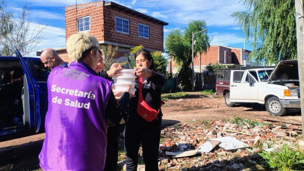 Quilmes tras el temporal: tareas de limpieza y asistencia a damnificados