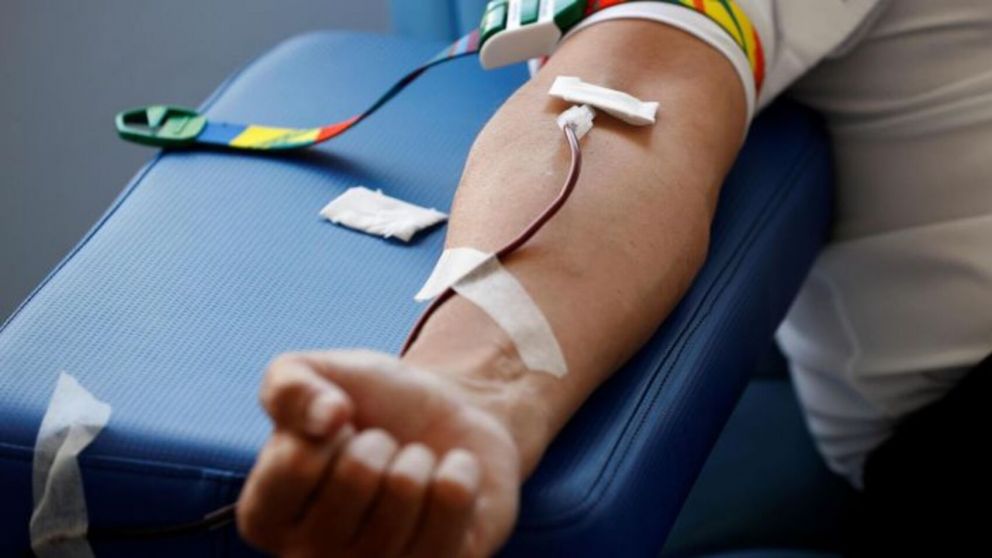 Un hombre fue a donar sangre, pero se lo prohibieron porque se negó a responder una pregunta (Imagen ilustrativa).