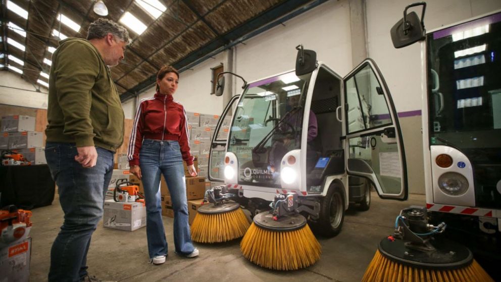 La Comuna incorporó maquinaria y herramientas para fortalecer el área de Servicios Públicos: todos los detalles