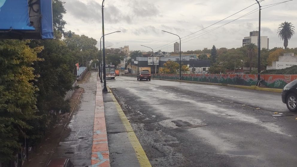 ¿Cómo está el tránsito en la zona del puente 14 de Agosto?