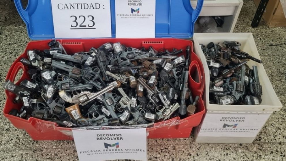 Decomisaron más de mil armas peligrosas: dónde y cómo fue el operativo