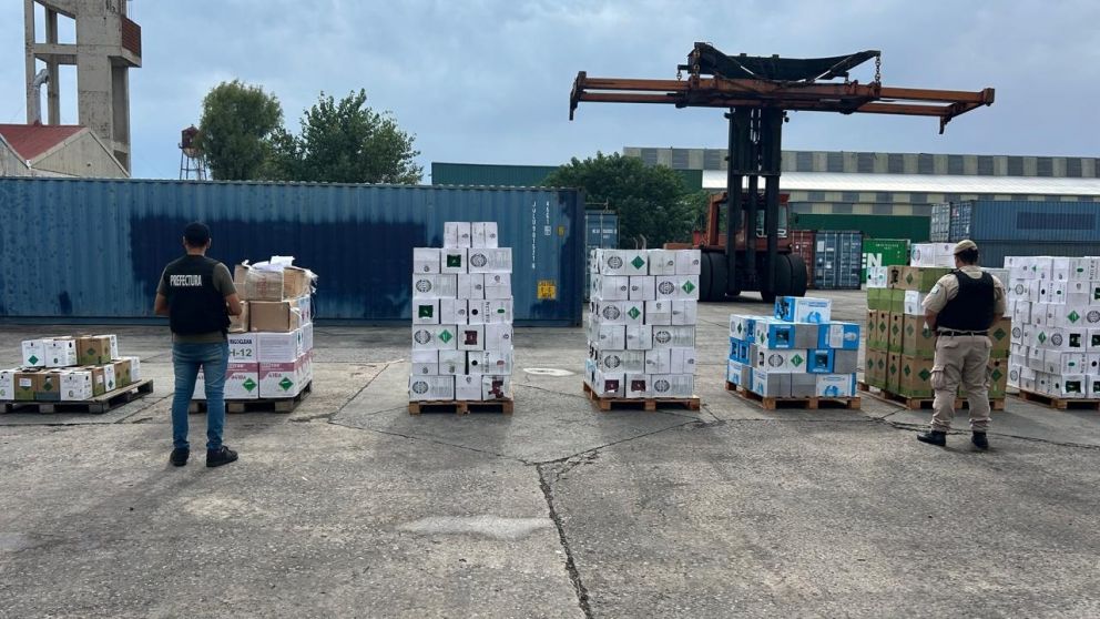 Golpe al contrabando: Prefectura secuestró mercadería ilegal por más de $278 millones