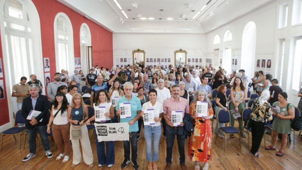 Día de la Memoria: presentaron el listados de personas desaparecidas en Quilmes