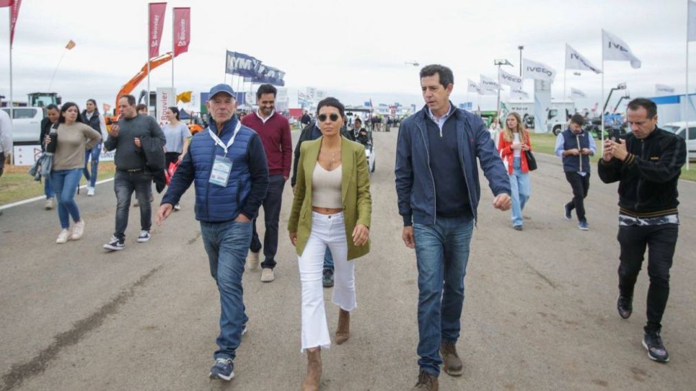Mayra Mendoza visitó la Expoagro: "El modelo de país del peronismo busca aumenta la producción"