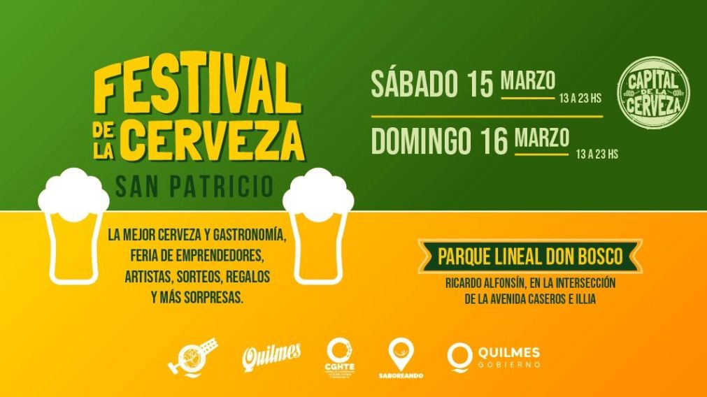Llega un festival cervecero al Parque Lineal de Don Bosco