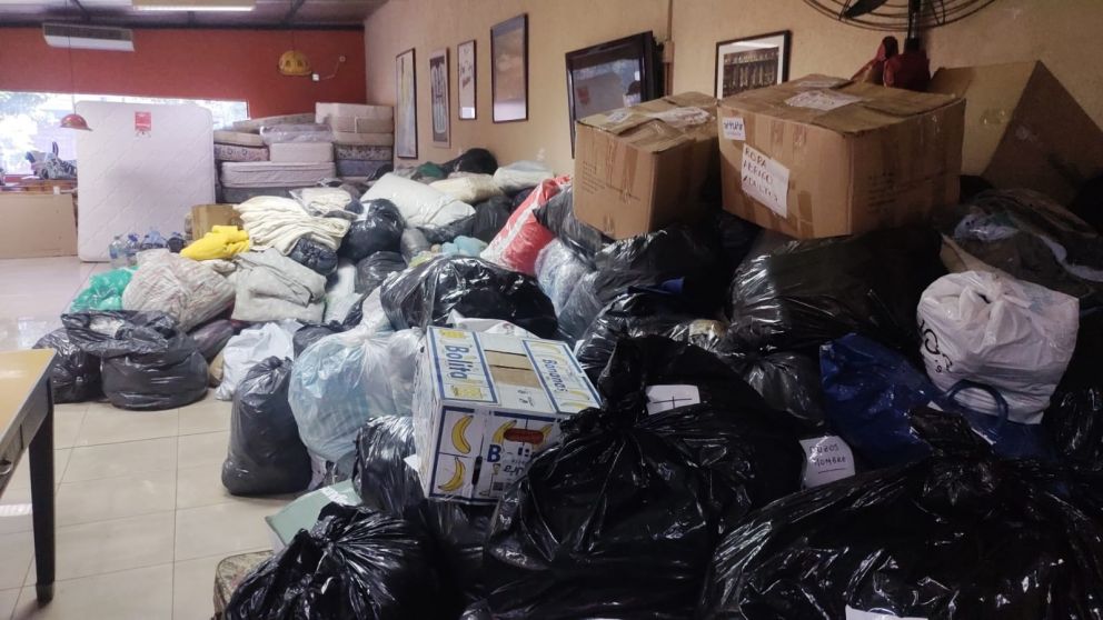 Quilmes solidario: más espacios reciben donaciones para los afectados por la inundación en Bahía Blanca