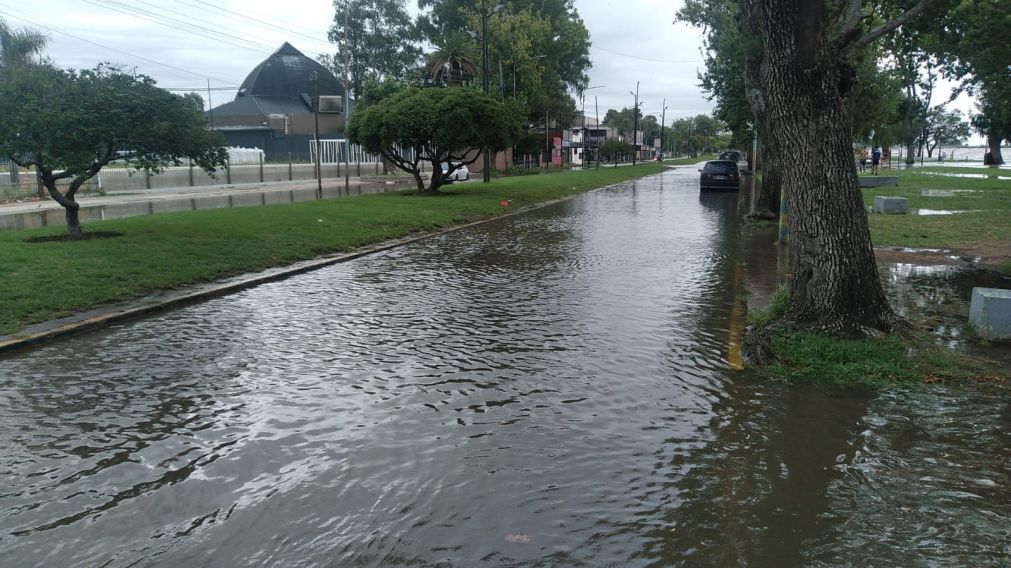 La Ribera de Quilmes sintió el impacto de la salida del río