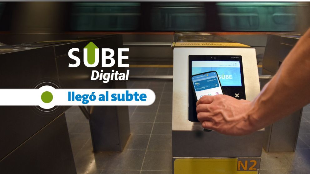 SUBE DIGITAL: ahora pod�s pagar el subte con el celular