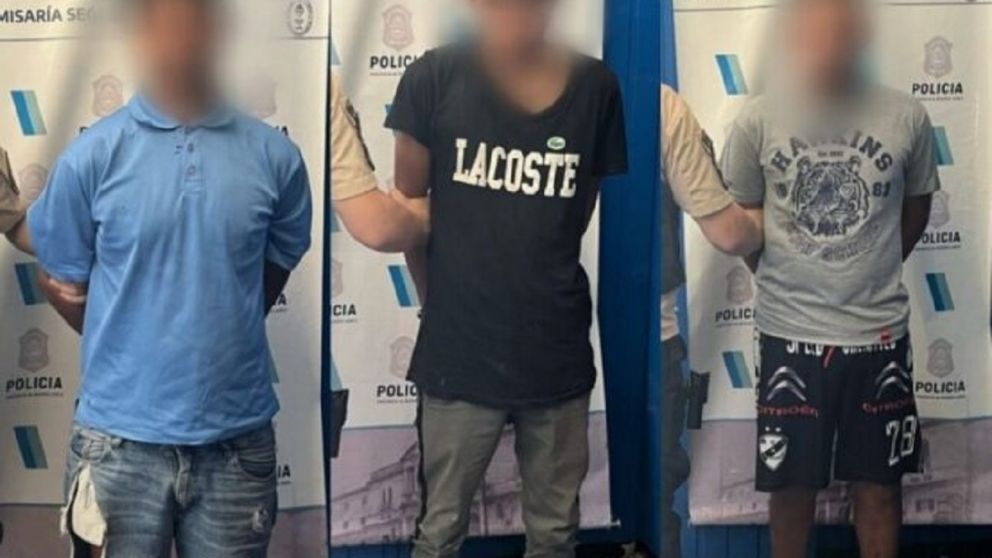 Detuvieron a tres sujetos que asaltaban a choferes de aplicaciones