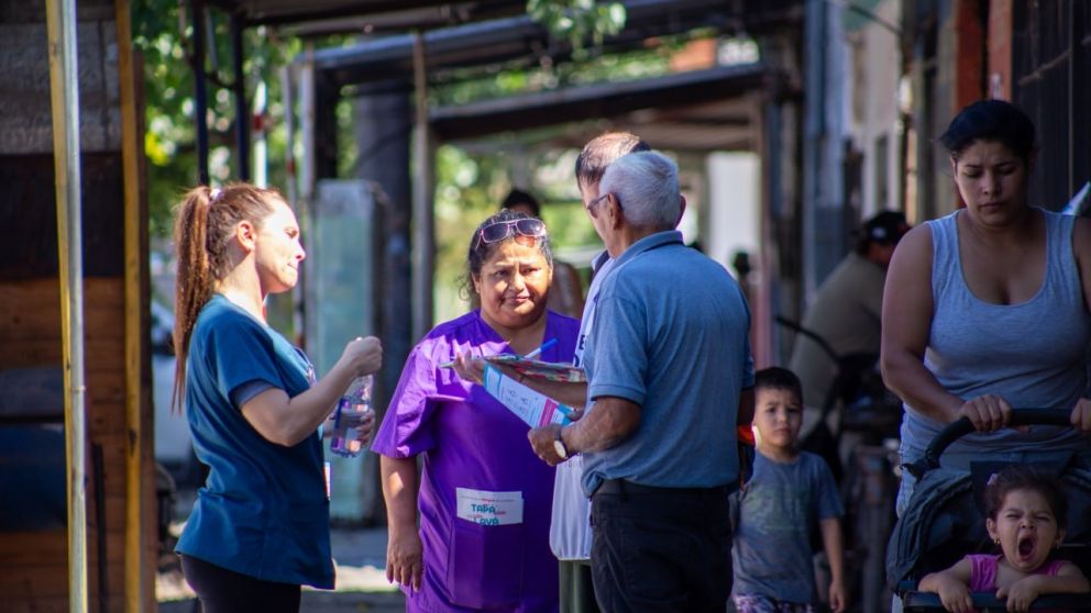 Despliegan un operativo de prevención del dengue