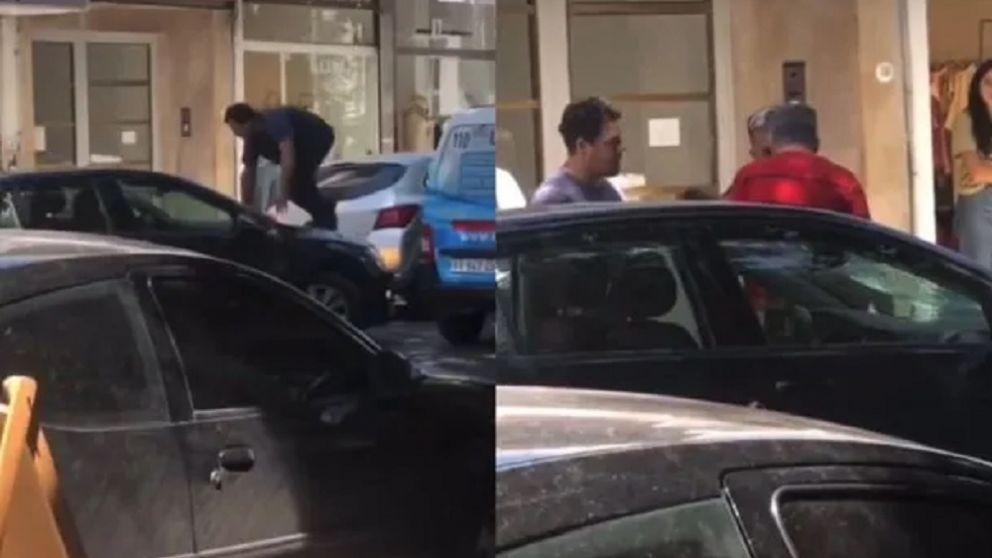 Relatos salvajes: discuti� con otro conductor, se subi� al capot y le rompi� el parabrisas