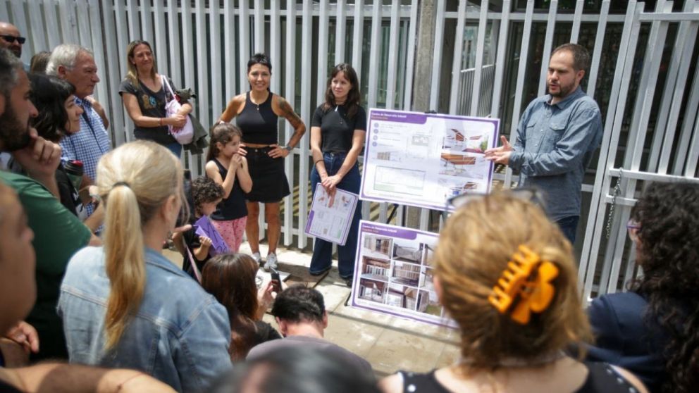 Reanudan las obras del centro infantil de Ezpeleta