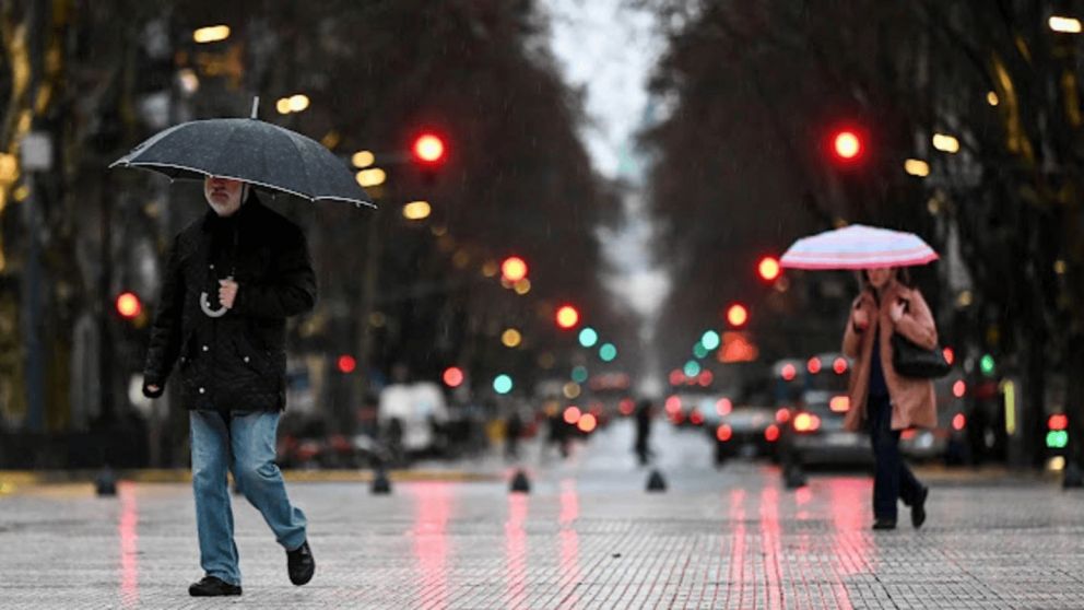 Se vienen días de lluvias y clima fresco: ¿Qué dice el pronóstico extendido para esta semana en el AMBA?