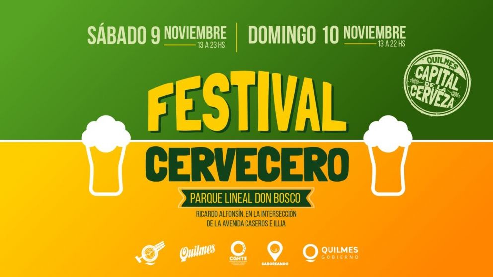 Llega el "Festival Cervecero": dónde y a qué hora se realiza