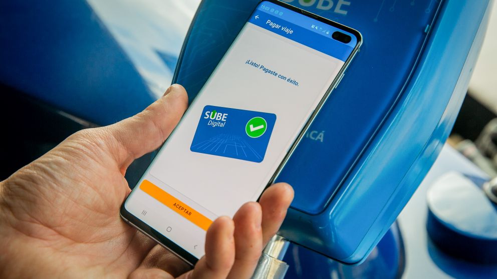 SUBE digital: c�mo se puede pagar el colectivo con celular