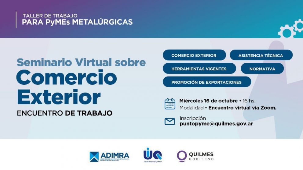 Nuevo taller de trabajo en Quilmes: cómo inscribirse y en qué consiste