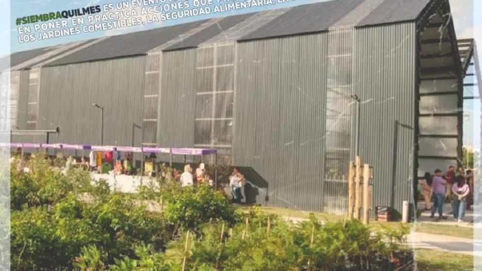 Jardines comestibles y seguridad alimentaria: llega #SiembraQuilmes