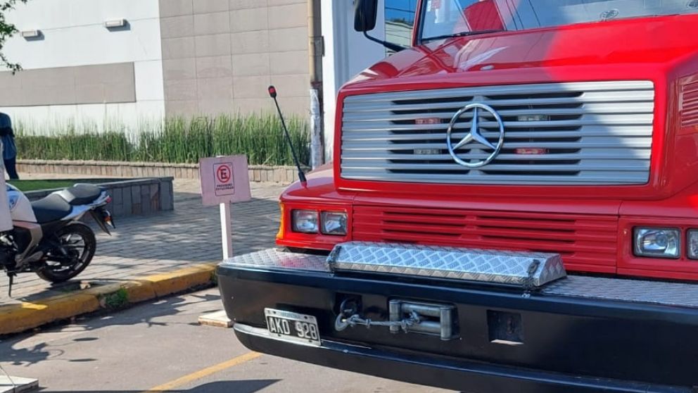 Tensión en Quilmes: principio de incendio en el Sanatorio de la Trinidad