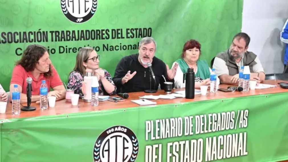 ATE anunció un nuevo paro con movilización a Plaza de Mayo para este jueves.