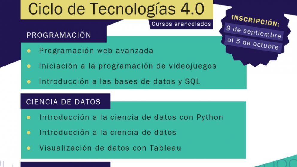 Cursos arancelados de Quilmes Tec: cuáles son y cómo inscribirse