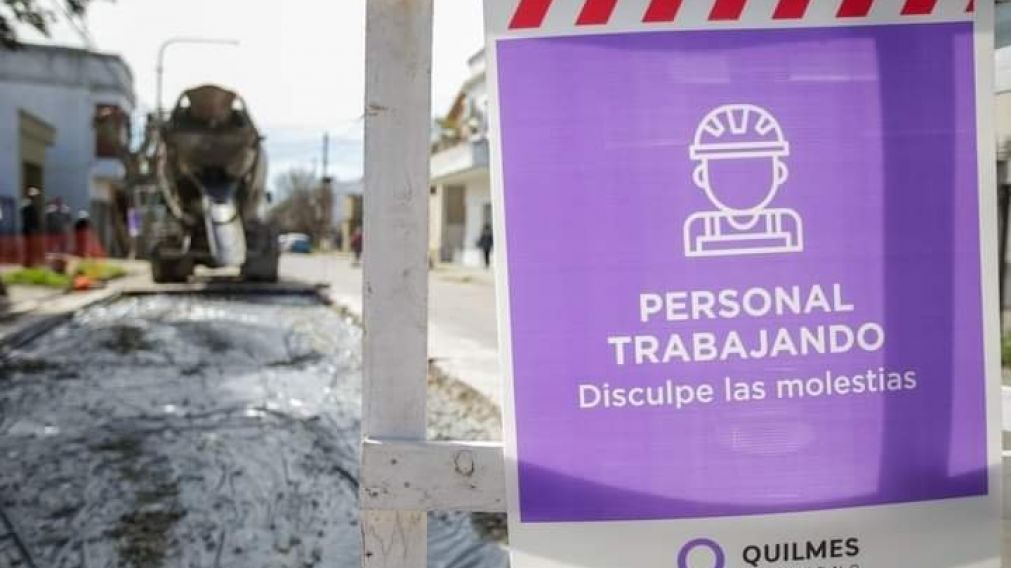 Mayra Mendoza supervisó obras de bacheo: "Intervenimos más de 70 cuadras"