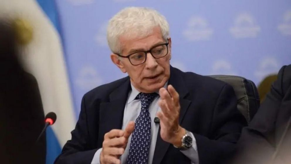 Mariano C�neo Libarona, ministro de Justicia de la Naci�n.