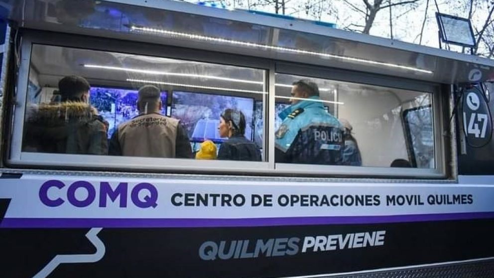 Nuevo centro de operaciones móviles en Quilmes: de qué se trata