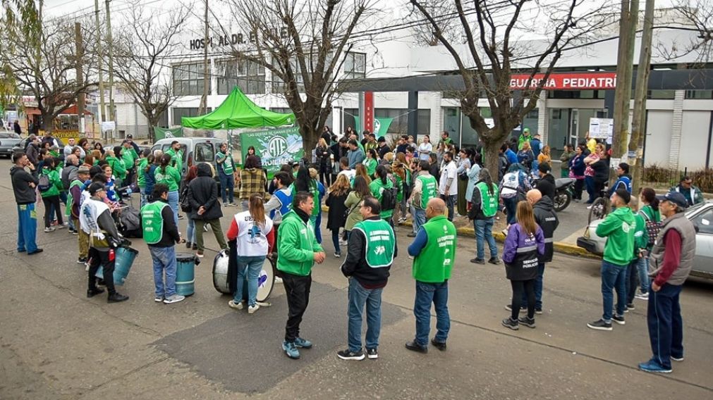 ATE Quilmes: olla popular y pedido de apertura de paritarias