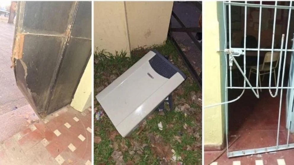 Indignación en la comunidad educativa: vandalizaron y robaron en la Escuela Primaria N° 3 de Quilmes Oeste