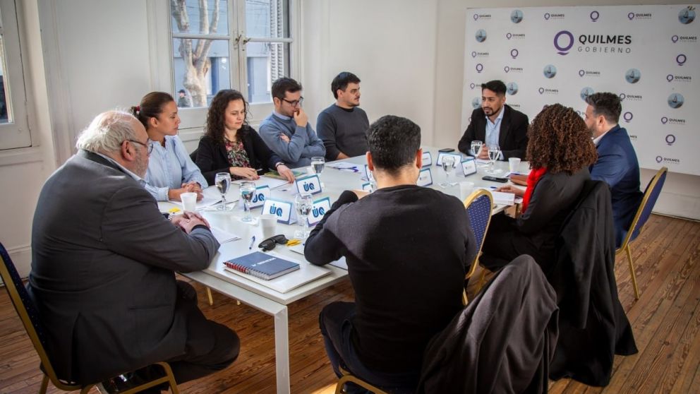 Quilmes: reunión para fomentar el intercambio comercial