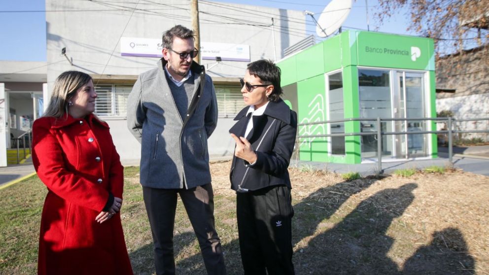 Inauguraron nuevos cajeros del Banco Provincia en Quilmes: dónde están
