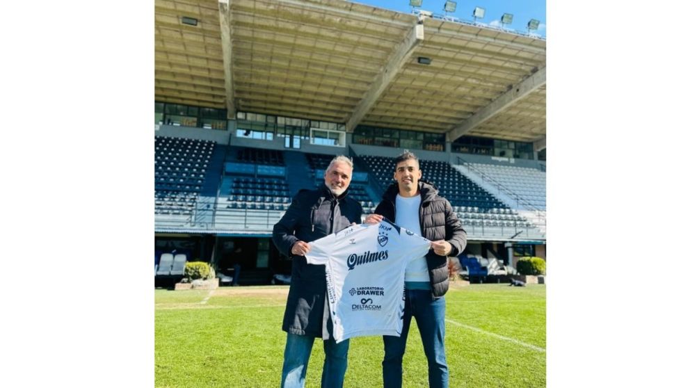Rondina fue presentado como nuevo DT de Quilmes