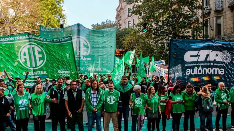 Despidos de ATE: "Hay un plan sistem�tico de romper con el Estado"