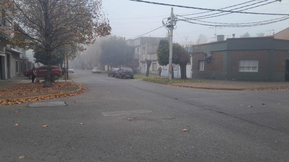La niebla fue la protagonista de la mañana en Quilmes y alrededores