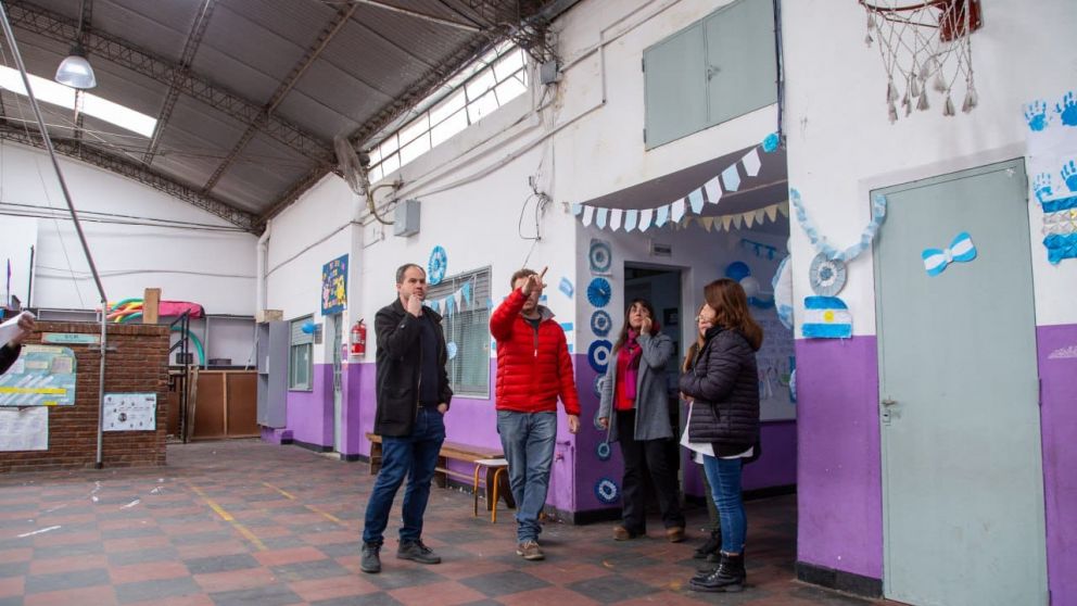 Quilmes: obras de infraestructura en distintas escuelas