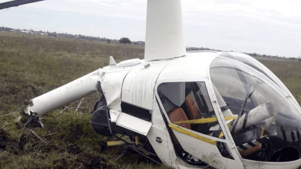 Misterio en Berazategui: cayó un helicoptero y no hay rastros de su tripulación