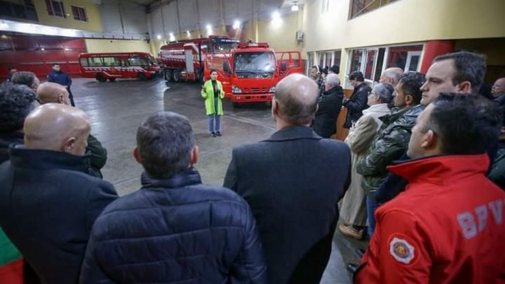 Presentaron una nueva unidad para los Bomberos de Bernal