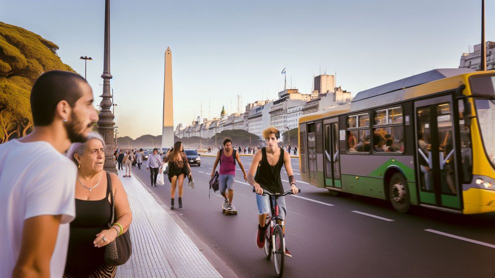 Guía rápida: viajar de San Martín al Obelisco cuando hay paro de colectivos