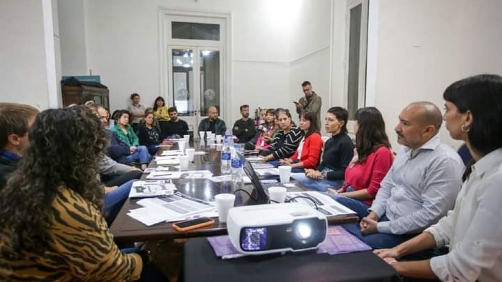 Mayra Mendoza, en la jornada interinstitucional de UNICEF