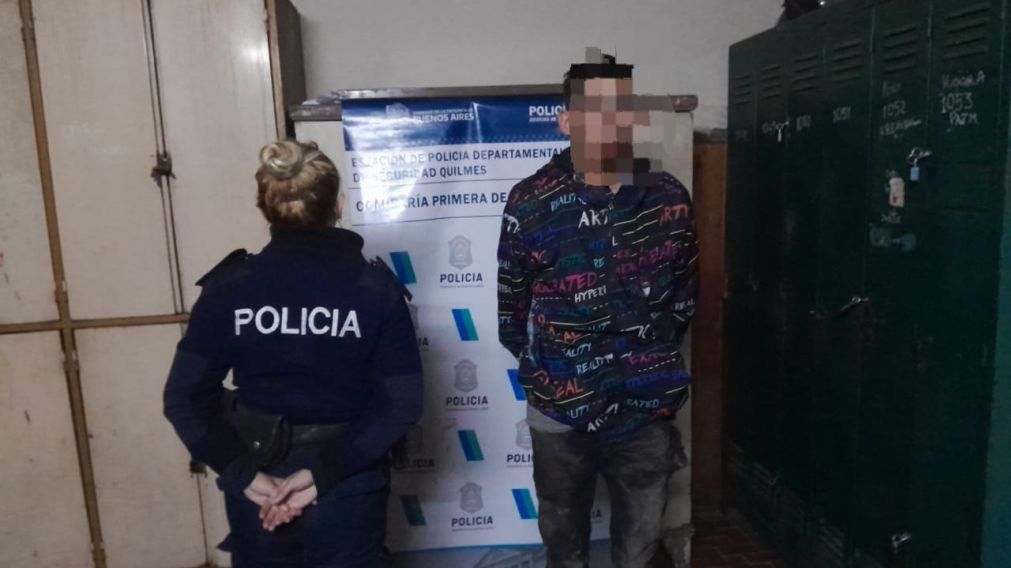Prefectura de Quilmes detuvo a un ladrón