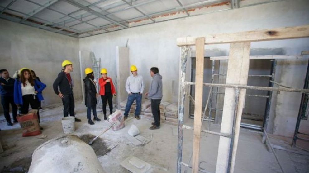 Avanza la obra del centro comunitario de salud mental