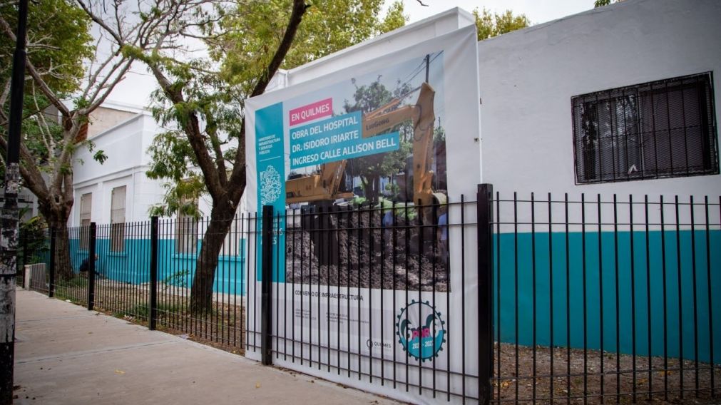Hospital de Quilmes: avanzan a buen ritmo las obras de refacción integral
