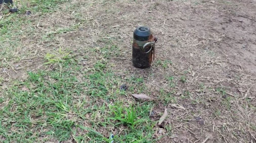 Video: así detonaron una granada en Costanera