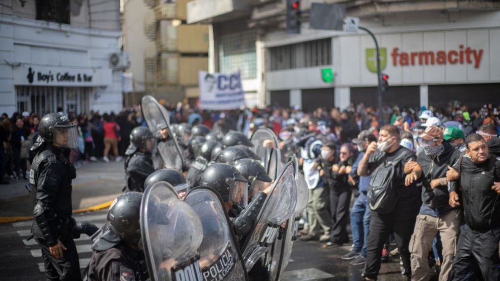 Alderete contra la represi�n: "Parece que los culpables son los que no tienen nada"