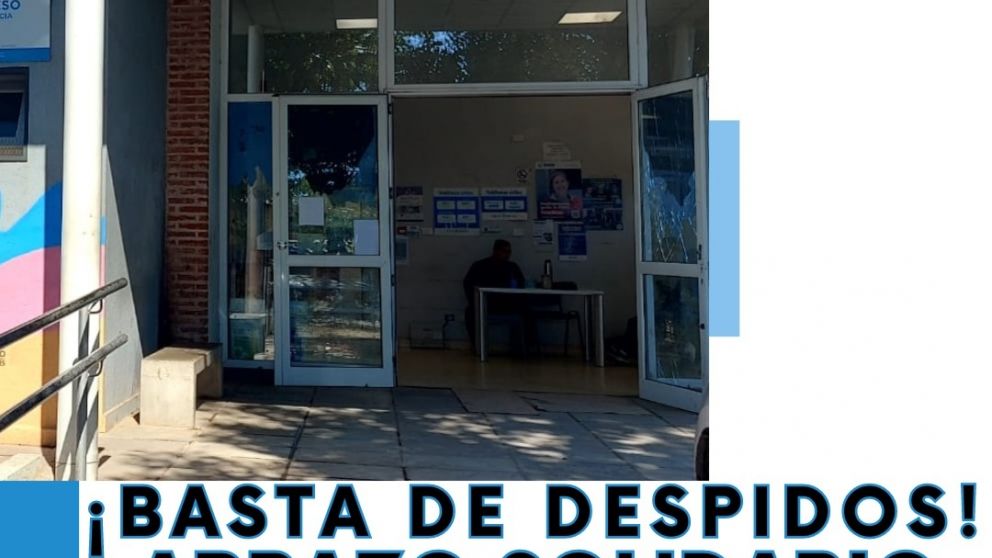 Acto en contra de los despidos en el CAB de Villa Itatí