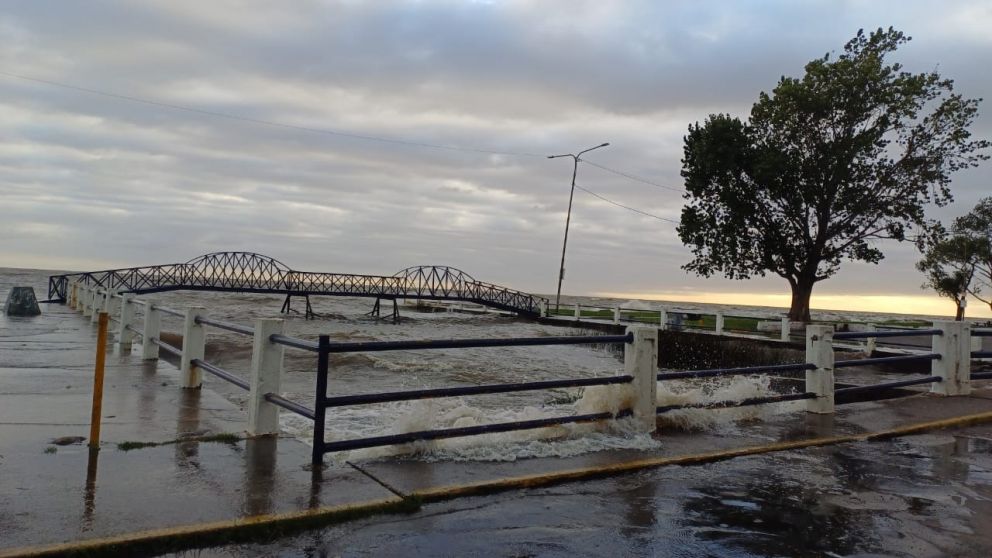 Alerta en Quilmes y Bernal por una nueva crecida del Río de La Plata