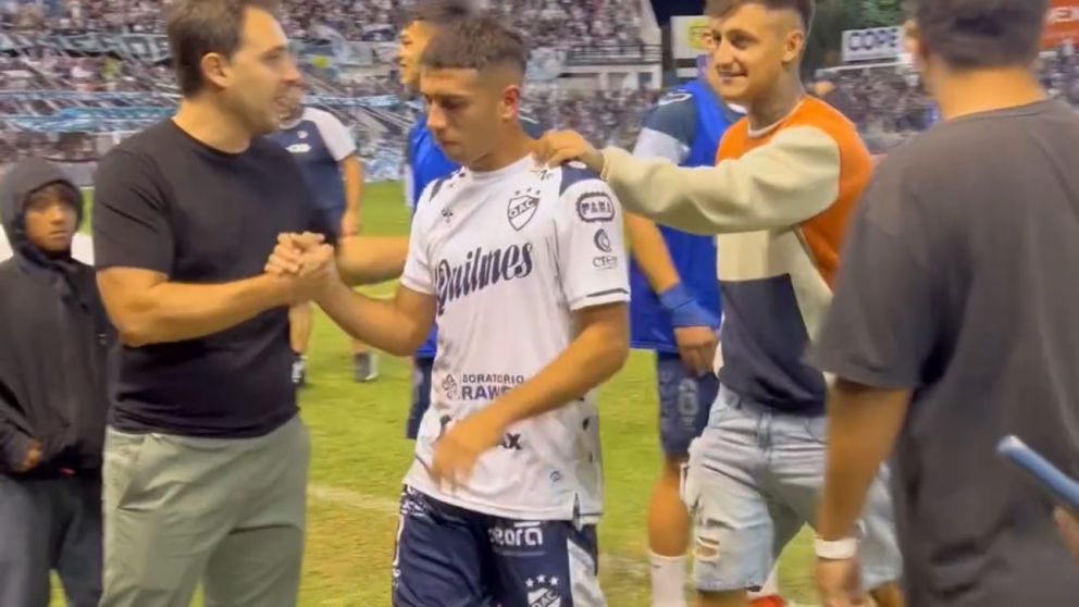 Tomás González: "Pensé en pegarle fuerte y que alguno la toque y entre"
