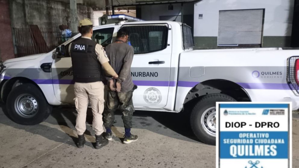 Detuvieron a un hombre que entró a robar al CIC Agustín Ramírez