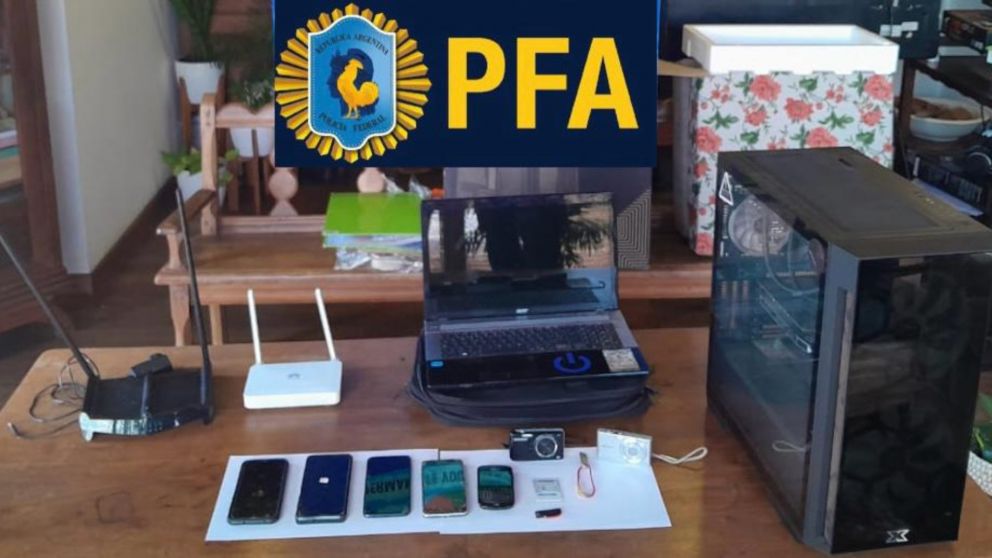 Detuvieron a dos hombres acusados de integrar una red internacional de pornografía infantil