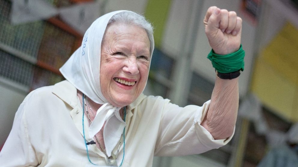 Nora Cortiñas presentará su biografía en Quilmes